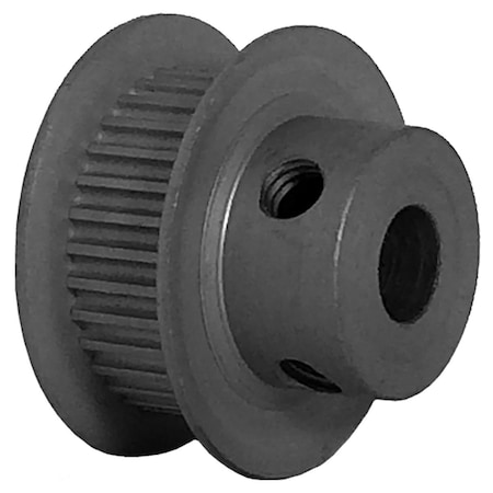 B&B Manufacturing 32-2P06-6FA3, Timing Pulley, Aluminum, Clear Anodized, 32-2P06-6FA3